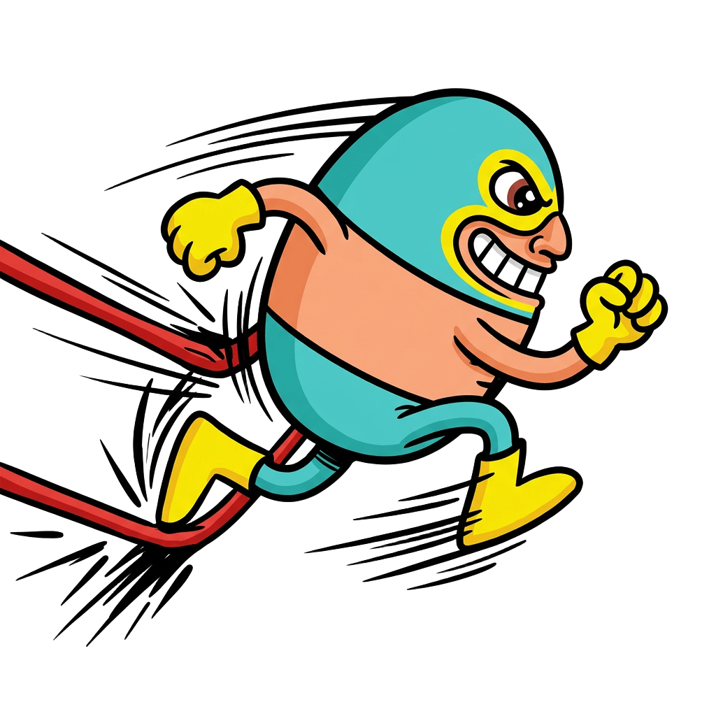 Rope Run Rush artwork featuring Paco Taco