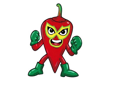 Taco Libre character La Roja