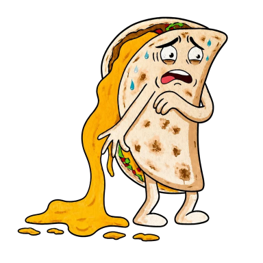 Taco Libre character Ya Valió Queso